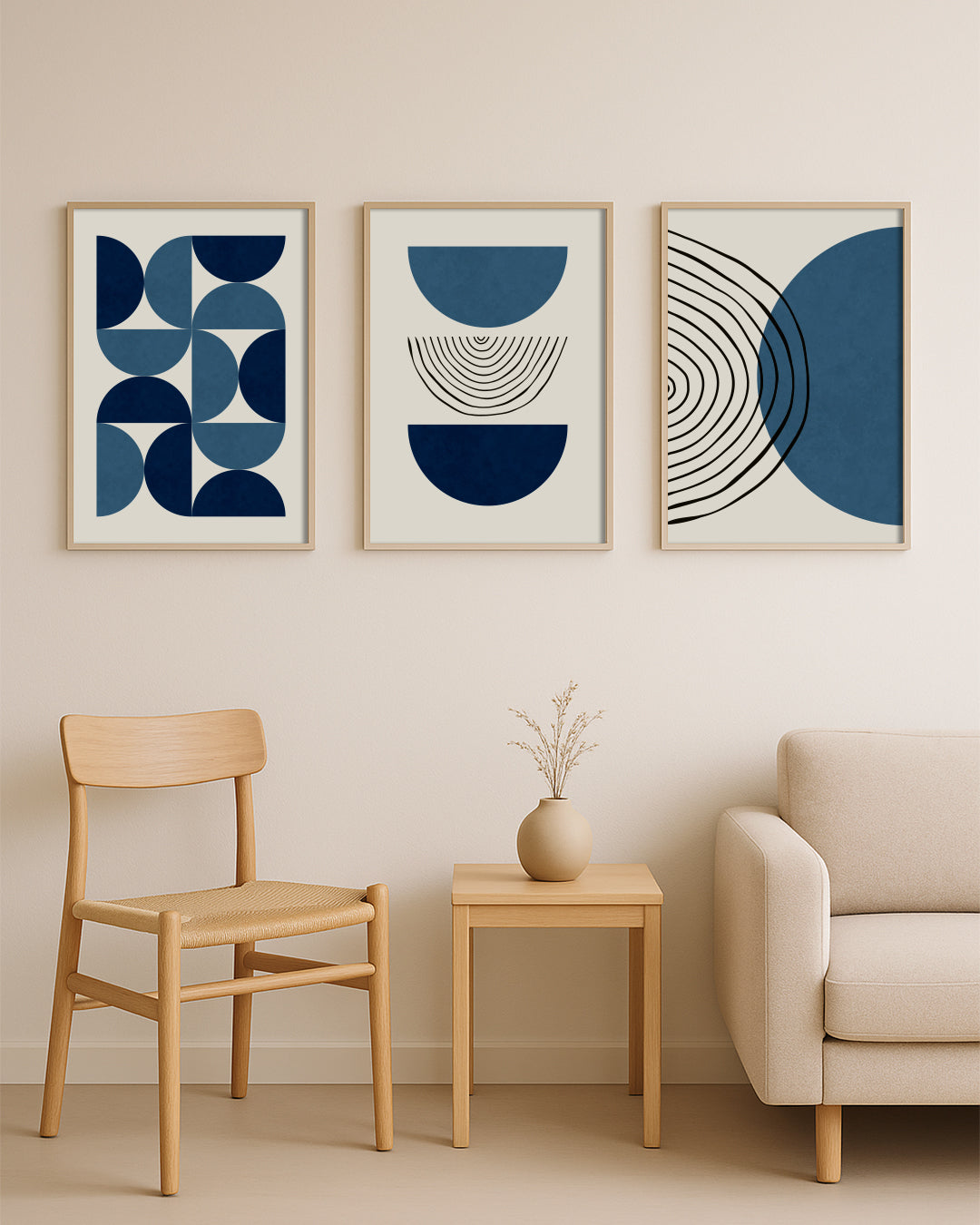 Linear Calm - Set of 3