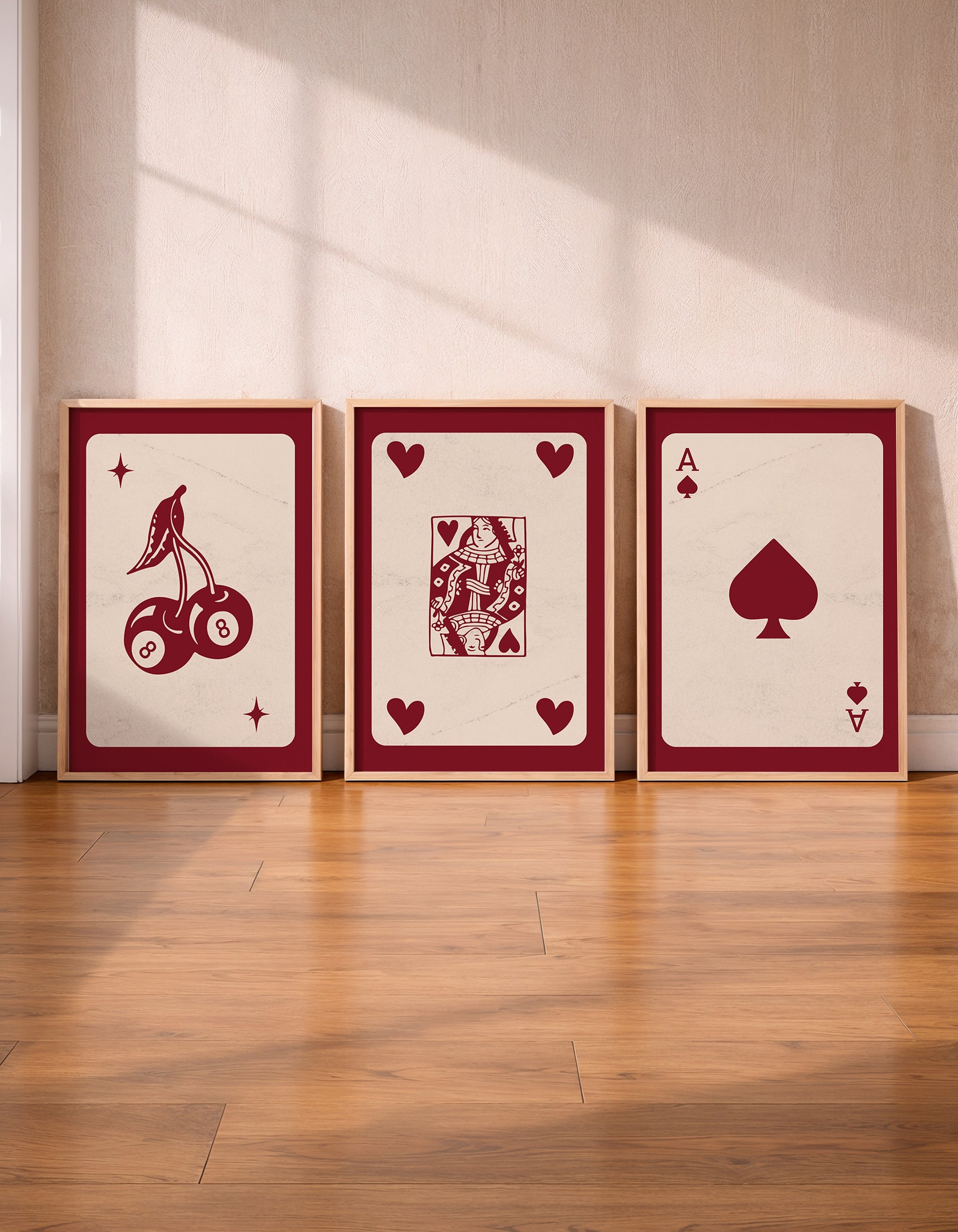 Red Cards - Set of 3