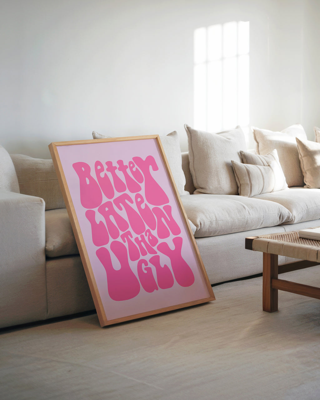 Pink Flow - Set of 3