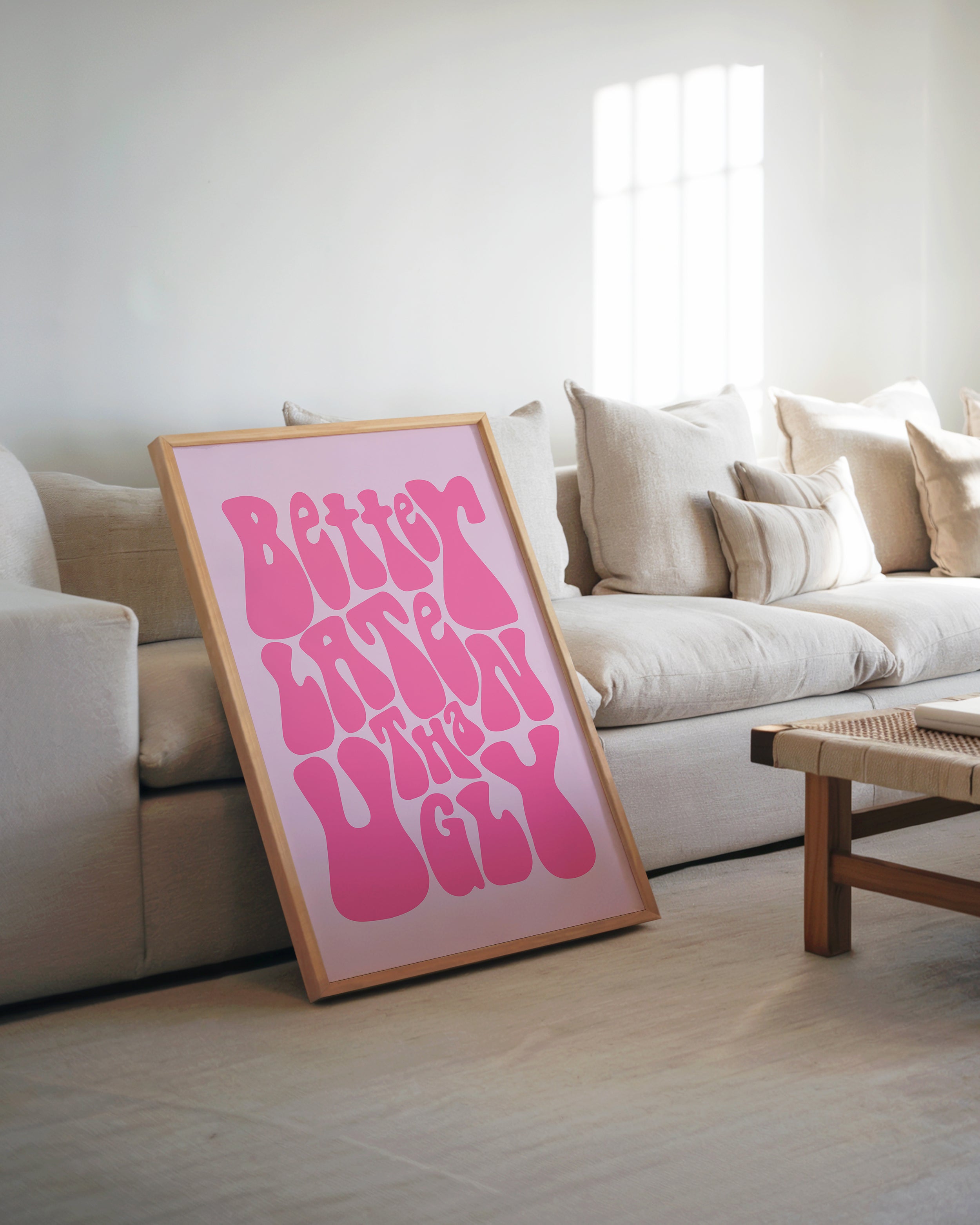 Pink Flow - Set of 3