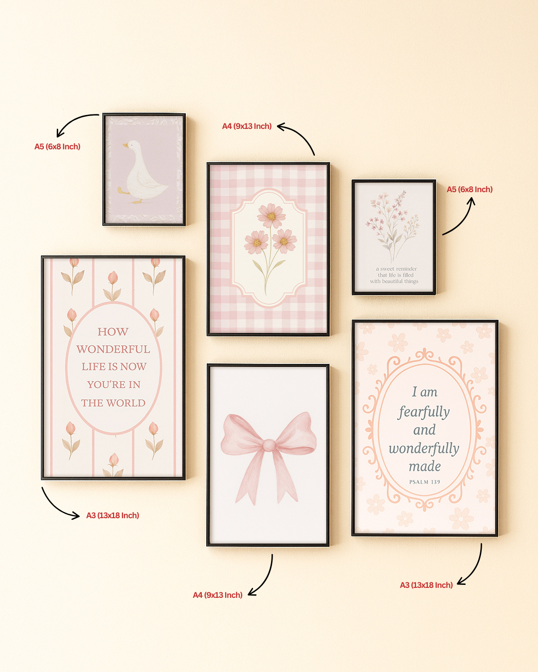 Soft Bloom - Set of 6