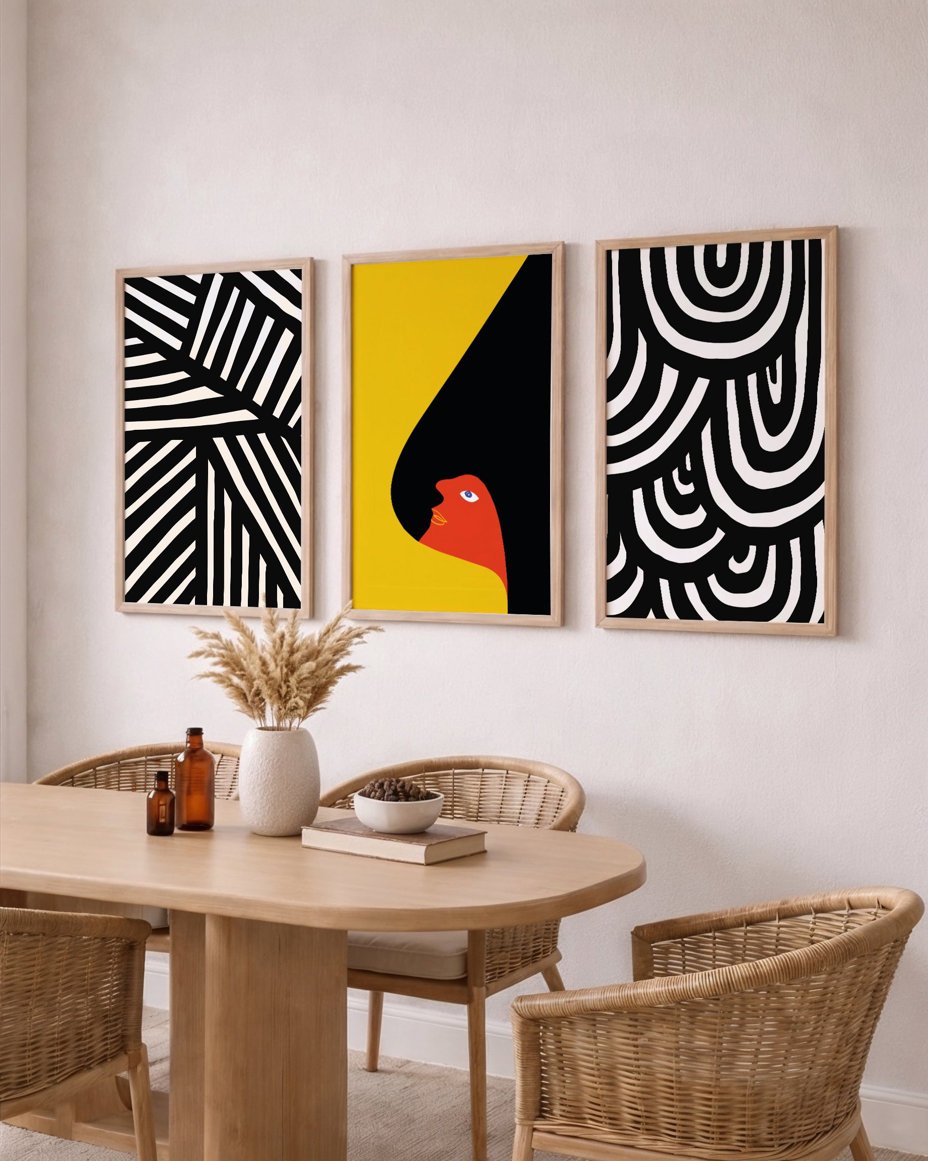 Sunlit Muse - Set of 3