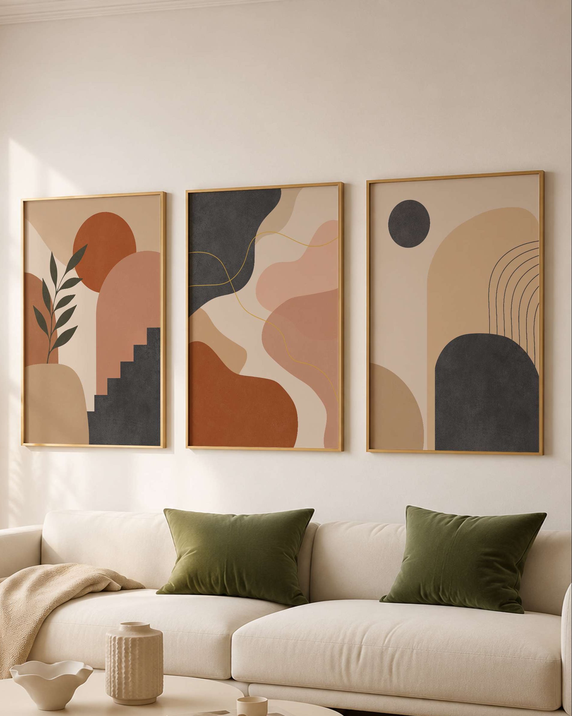 Terracotta Flow - Set of 3
