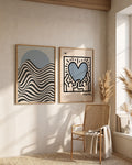 Waves of Love - Set of 2