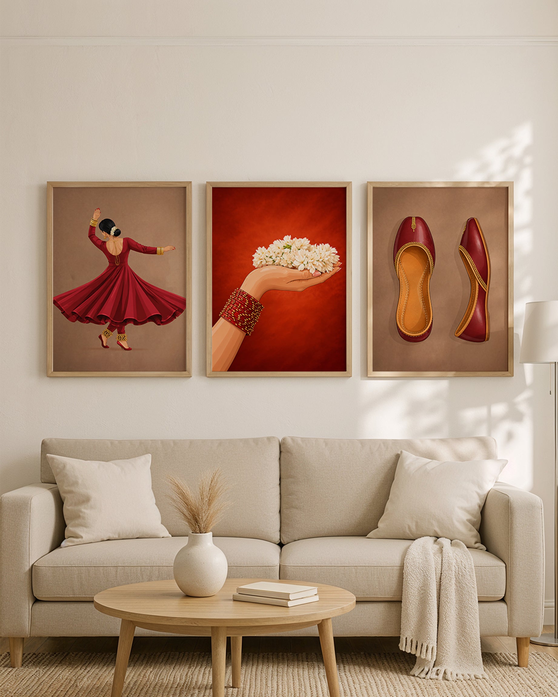 Surkh Rang - Set of 3