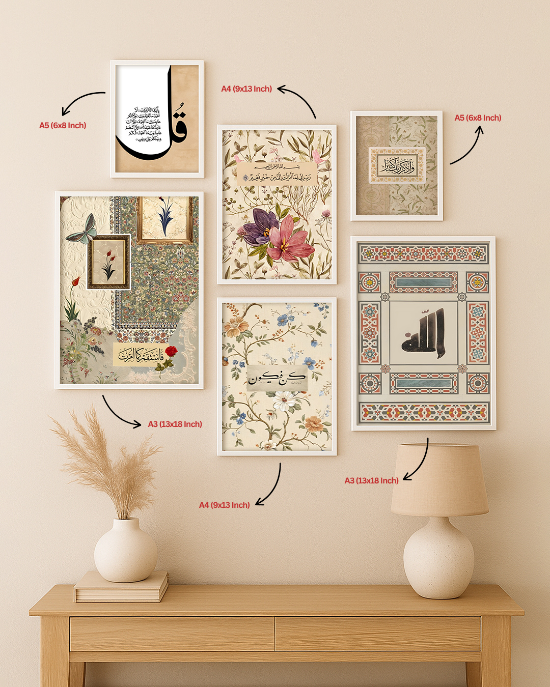 Faith & Florals - Set of 6