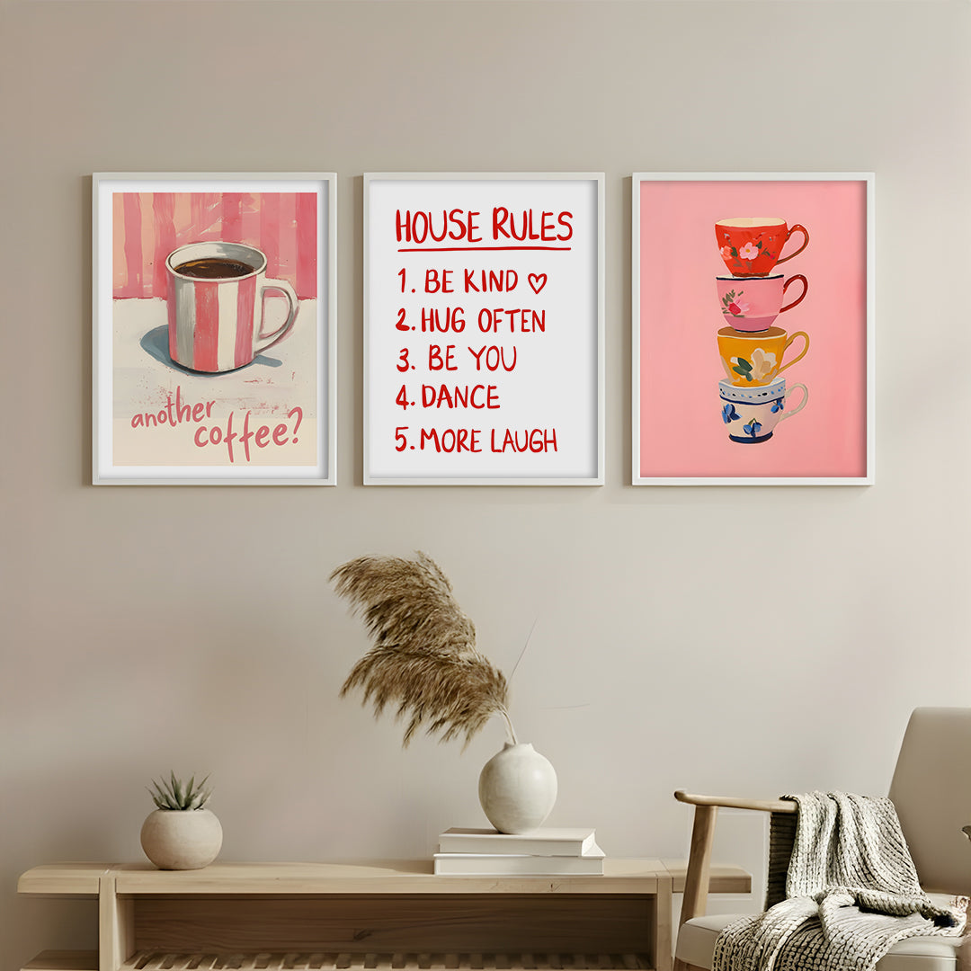 House Rules - Set of 3
