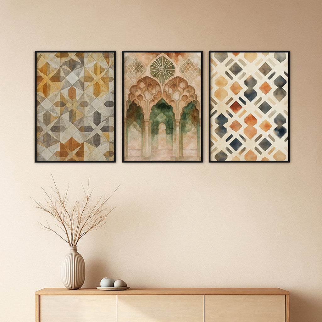Mirage of Patterns - Set of 3