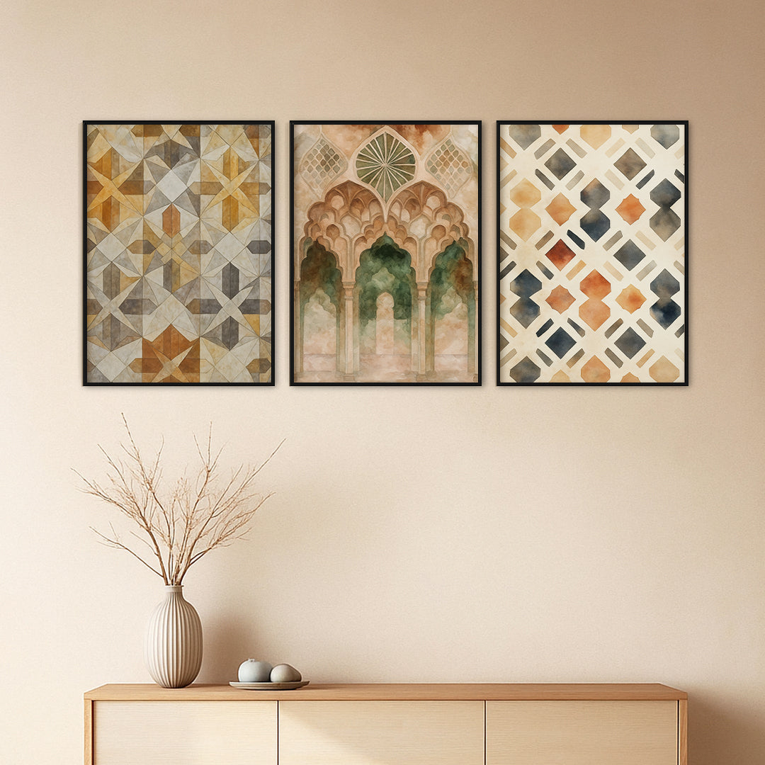 Mirage of Patterns - Set of 3