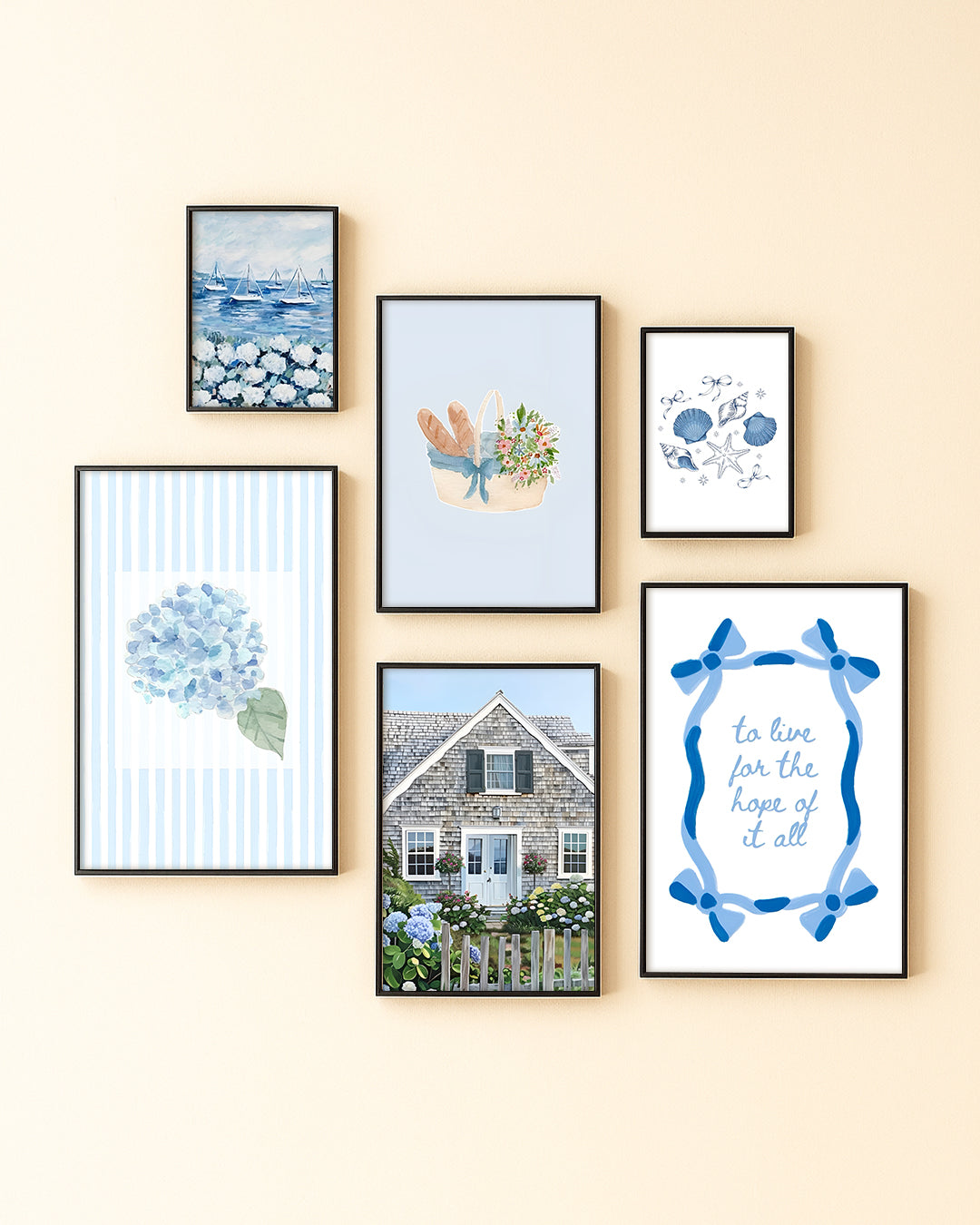 Seaside Daydreams - Set of 6