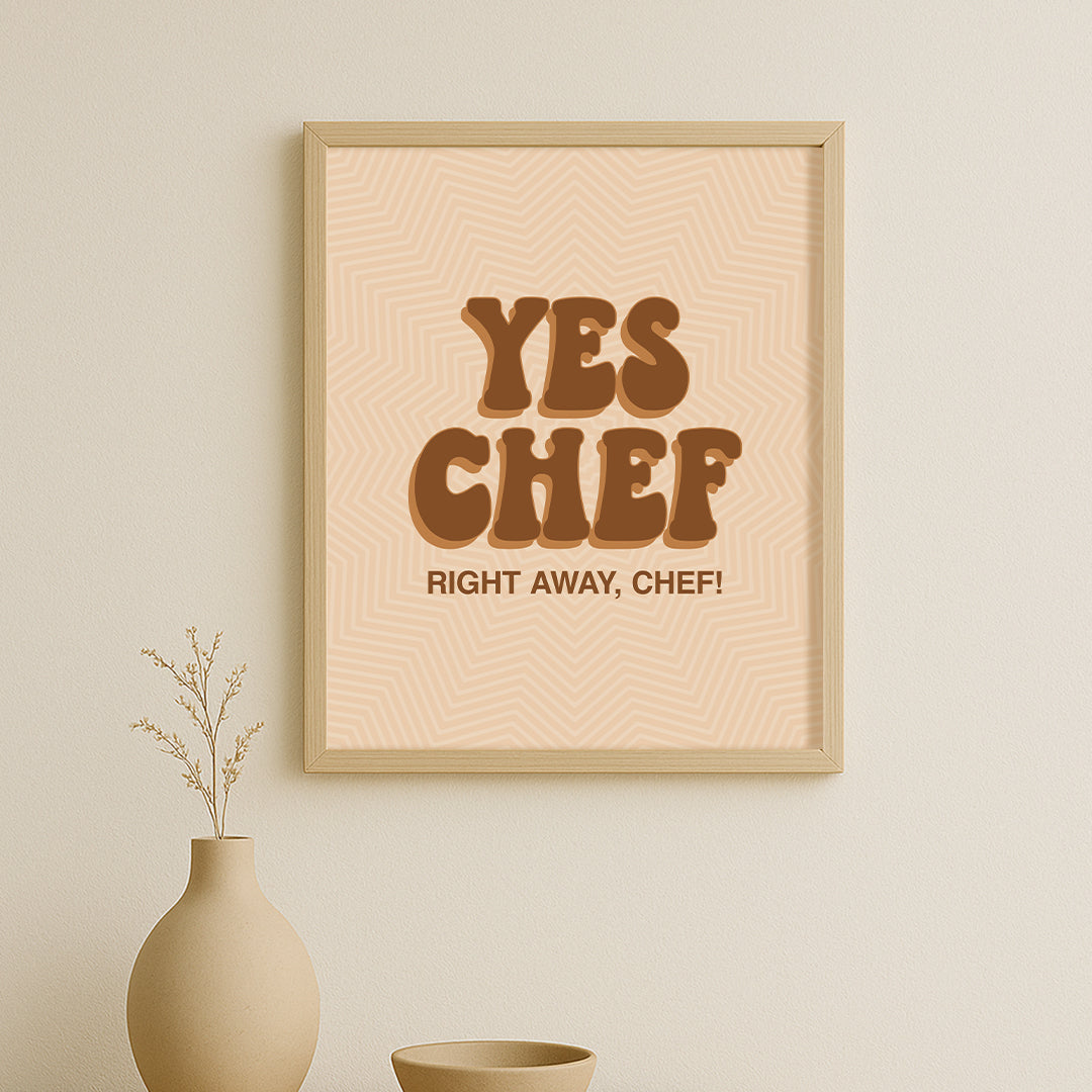 Yes Chef Frame
