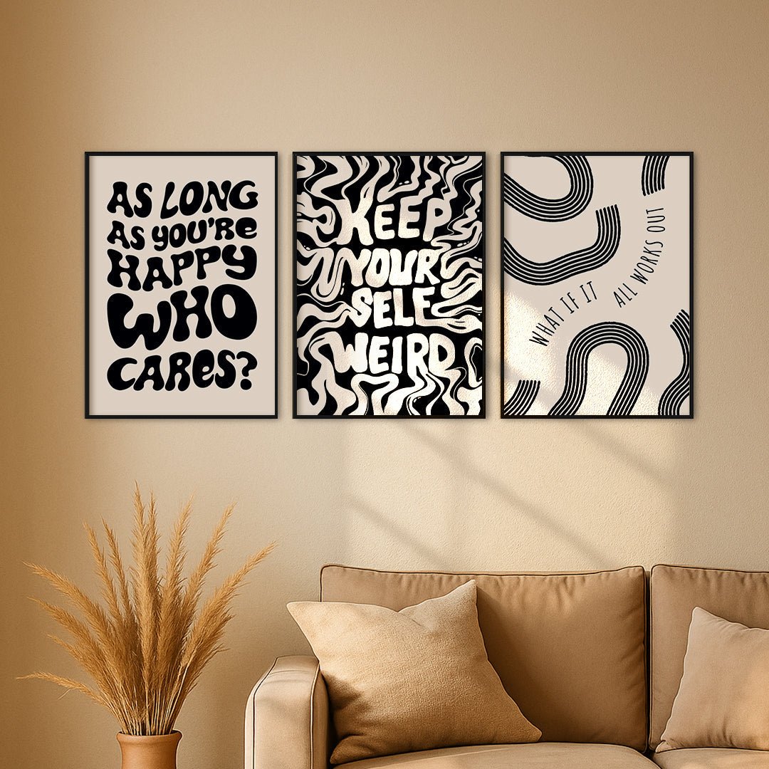 Rebel Vibes - Set of 3