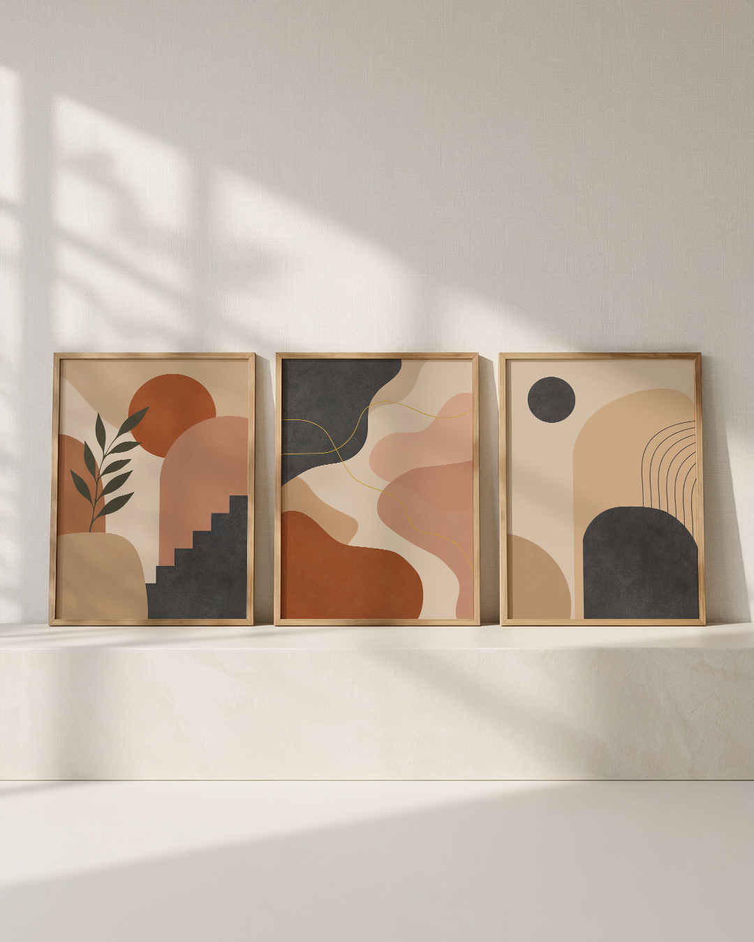 Terracotta Flow - Set of 3
